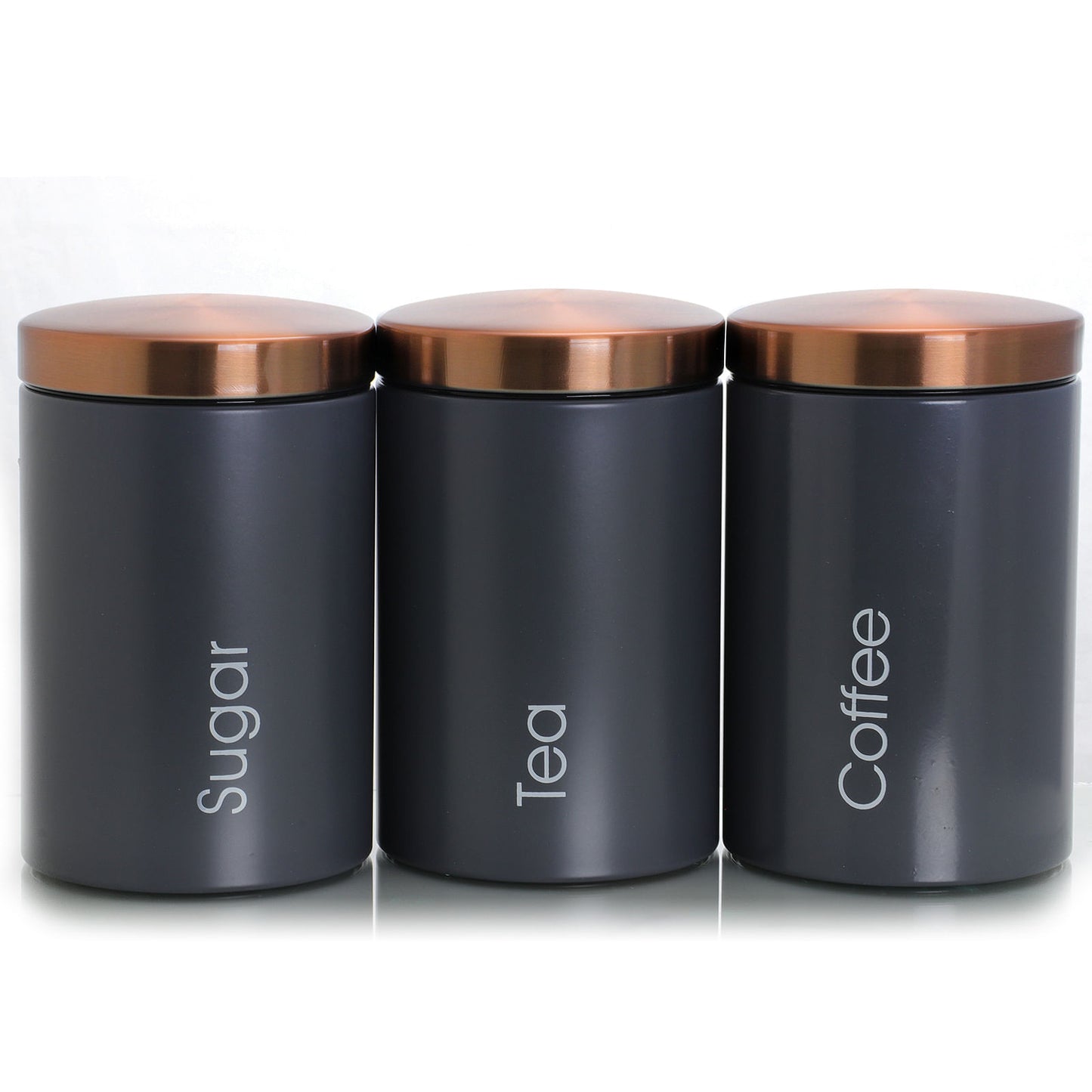 MegaChef Essential Kitchen Storage 3 Piece Sugar, Coffee and Tea