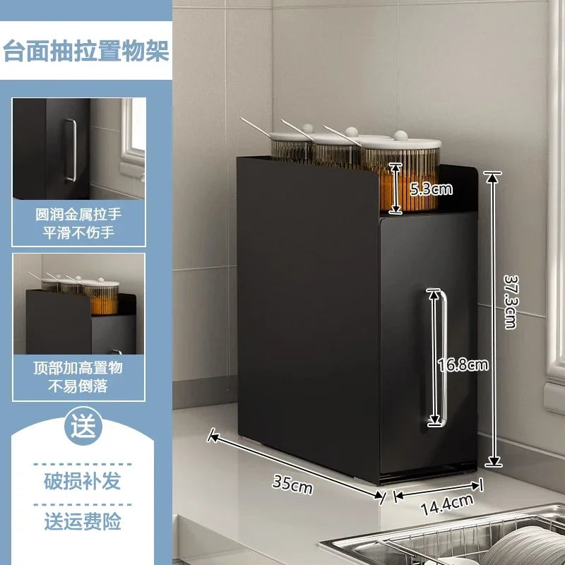 Capsule Coffee Display Rack Storage Drawer and Bar Table Top Organizer Tea Bag Storage Box Coffee Machine Base Drawer