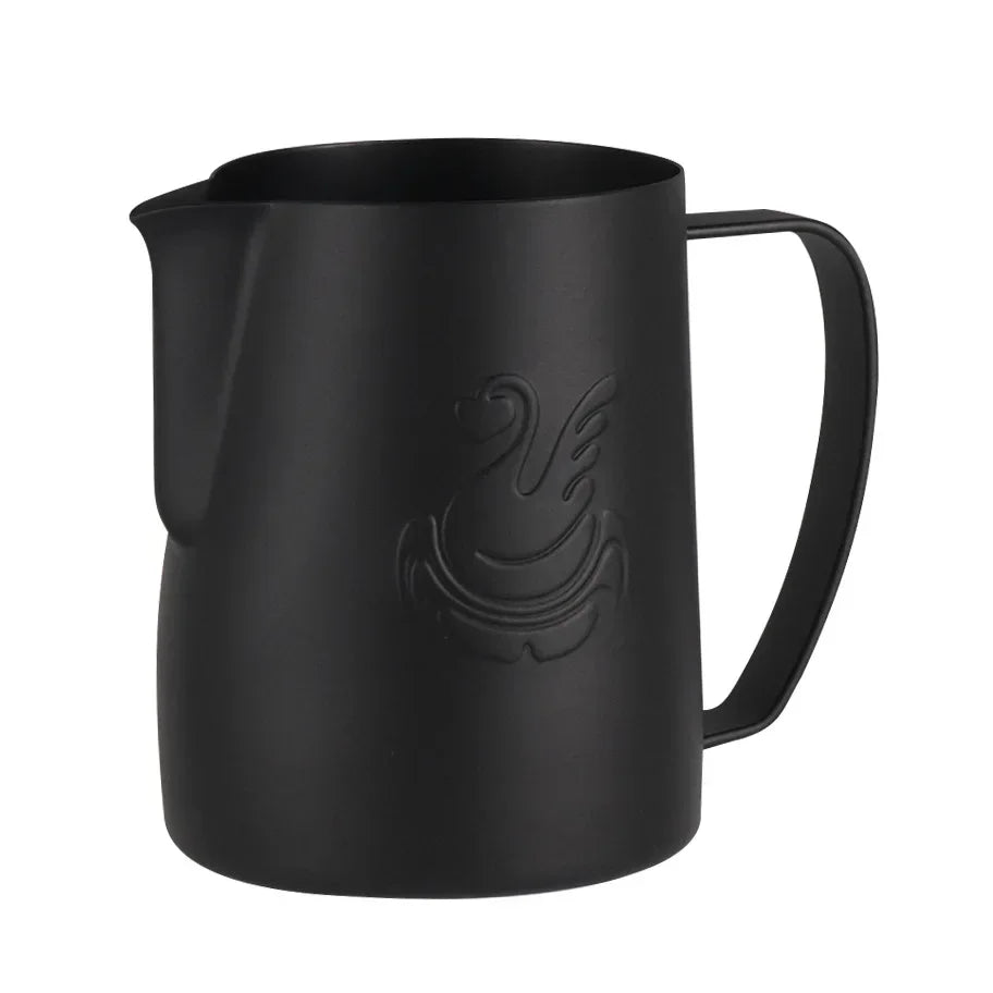 400ml/600ml Elegant Swan Stainless Steel Coffee Pitcher Milk Frothing Cup Cream Maker Barista Craft Espresso Latte Art Jug Tool