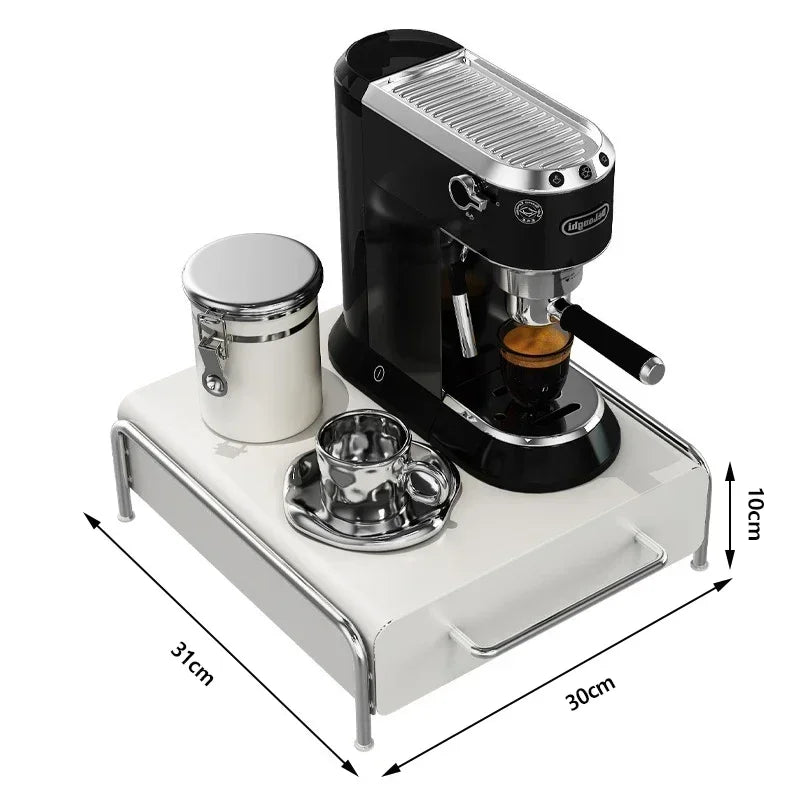Capsule Coffee Display Rack Storage drawer Bar Ins Wind Table Top Tea Bag Storage Box Coffee Machine Base Drawer Storage Shelves