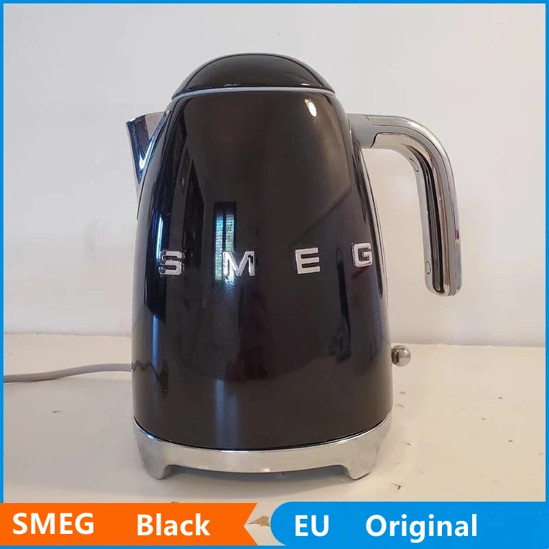 SMEG POT Hot Coffee Insulated Stainless Steel Thermal Glass Mug Sport Bottle with Compartment Water White Thermos