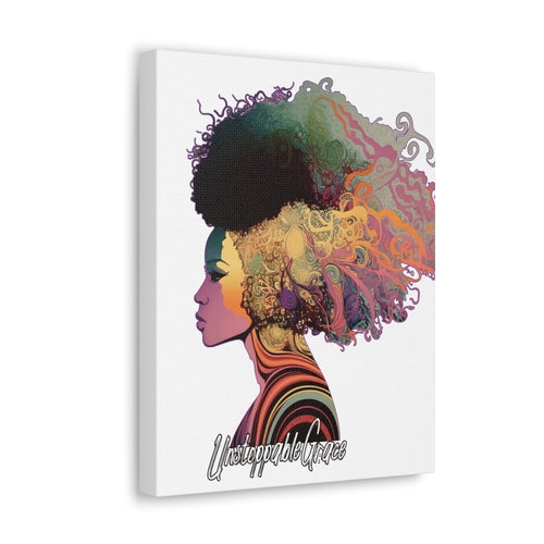 Canvas Wall Art Decor, Female Warrior Clipart Pastel Essence