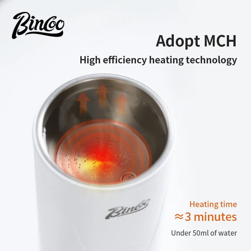 Bincoo portable capsule coffee machine Italian outdoor camping coffee powder capsule dual-use electric non plug in
