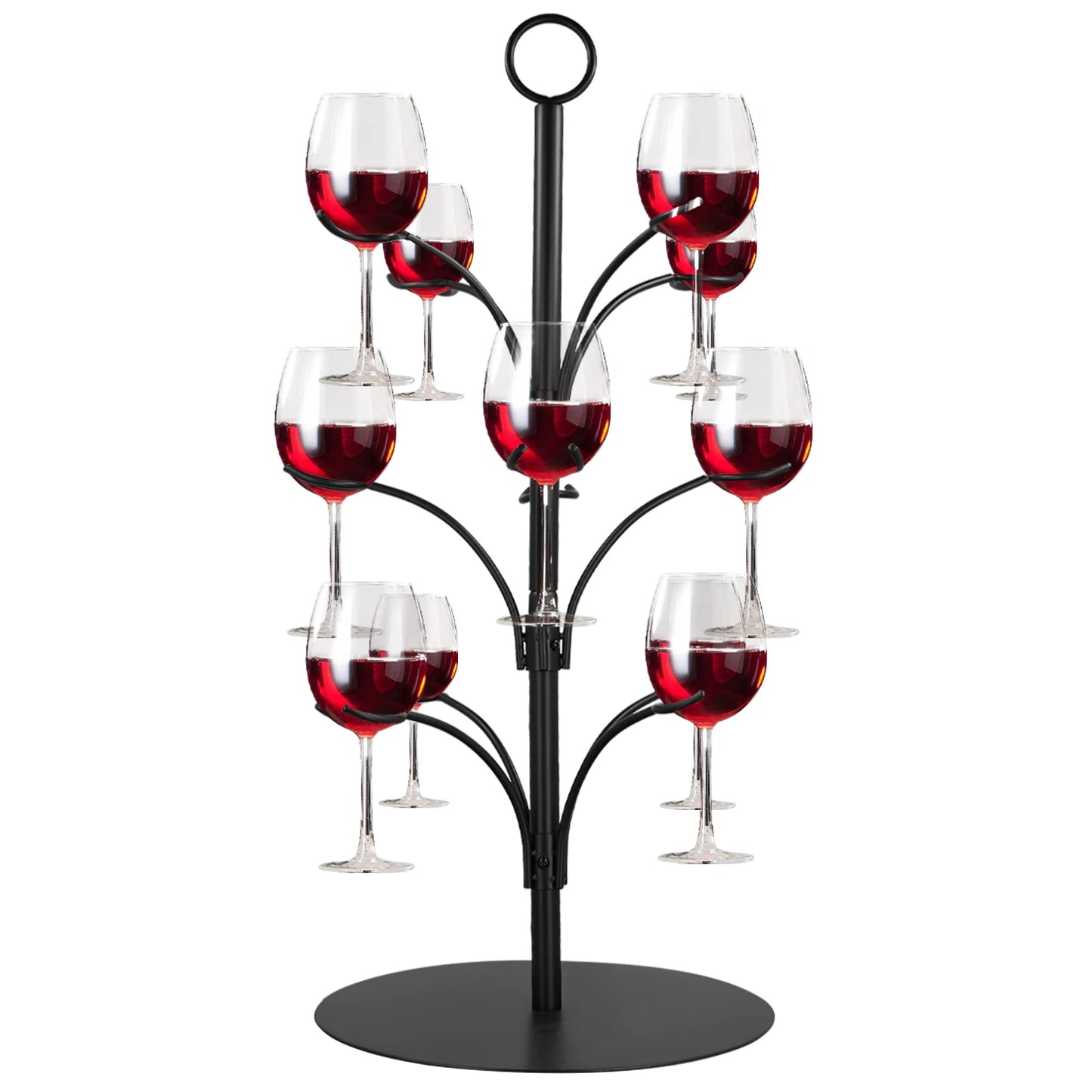 Drinks tower serving tree for cocktails Aperol tower for 8 glasses - birthday gift for women Aperol gift, Sarti Rosa Aperitif