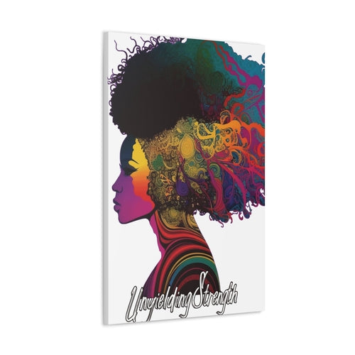 Canvas Wall Art Decor, Female Warrior Clipart Bold Essence